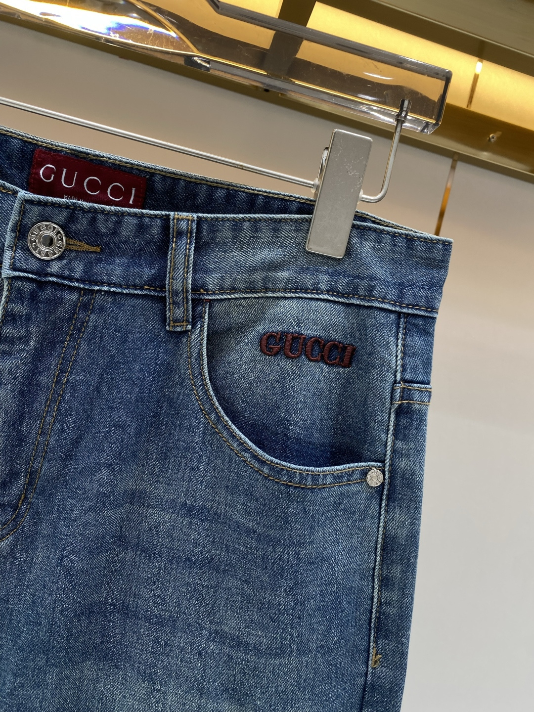 支持年后售后✅ 《𝙉𝙚𝙬🖤❤️古家》2026春款水洗休闲牛仔裤，进口原版水洗弹力面料，舒适有弹性，独特设