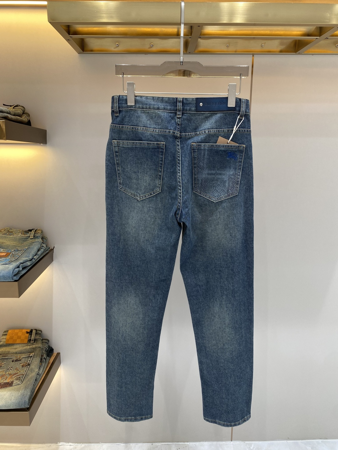 支持年后售后✅ 《𝙉𝙚𝙬🖤❤️巴家》2026春款水洗休闲牛仔裤，进口原版水洗弹力面料，舒适有弹性，独特设