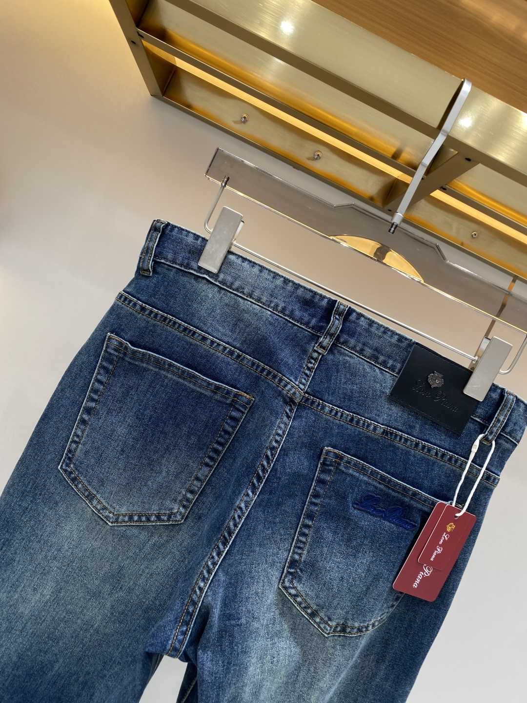 支持年后售后✅ 《𝙉𝙚𝙬🖤❤️Loro Piana家》2026春款水洗休闲牛仔裤，进口原版水洗弹力面料，