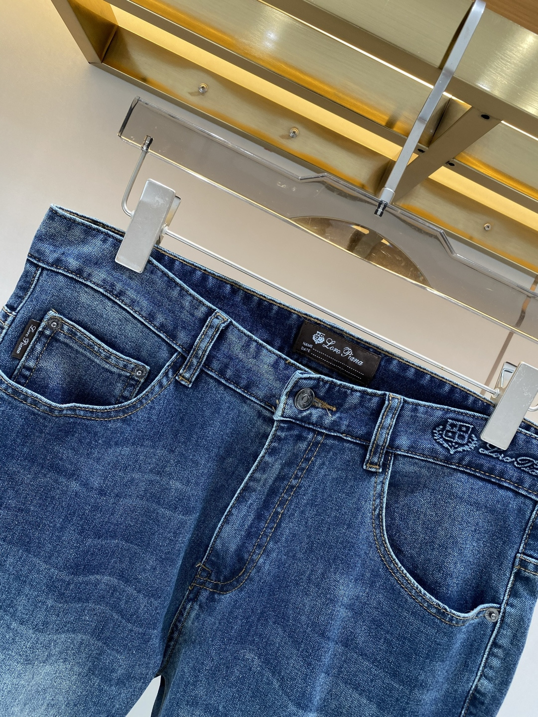 支持年后售后✅ 《𝙉𝙚𝙬🖤❤️Loro Piana家》2026春款水洗休闲牛仔裤，进口原版水洗弹力面料，