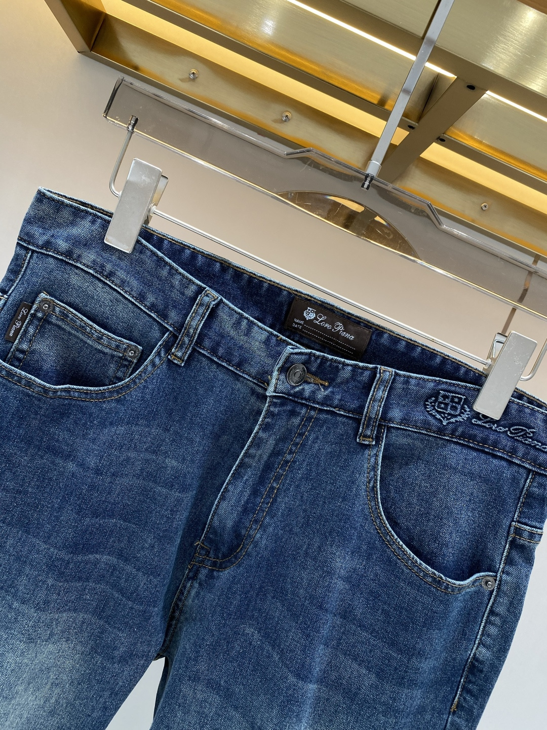 支持年后售后✅ 《𝙉𝙚𝙬🖤❤️Loro Piana家》2026春款水洗休闲牛仔裤，进口原版水洗弹力面料，