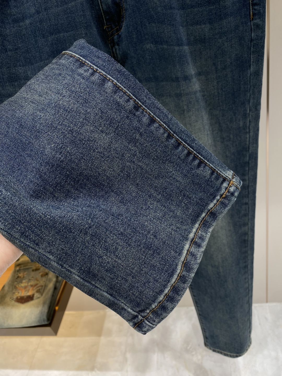 支持年后售后✅ 《𝙉𝙚𝙬🖤❤️Loro Piana家》2026春款水洗休闲牛仔裤，进口原版水洗弹力面料，