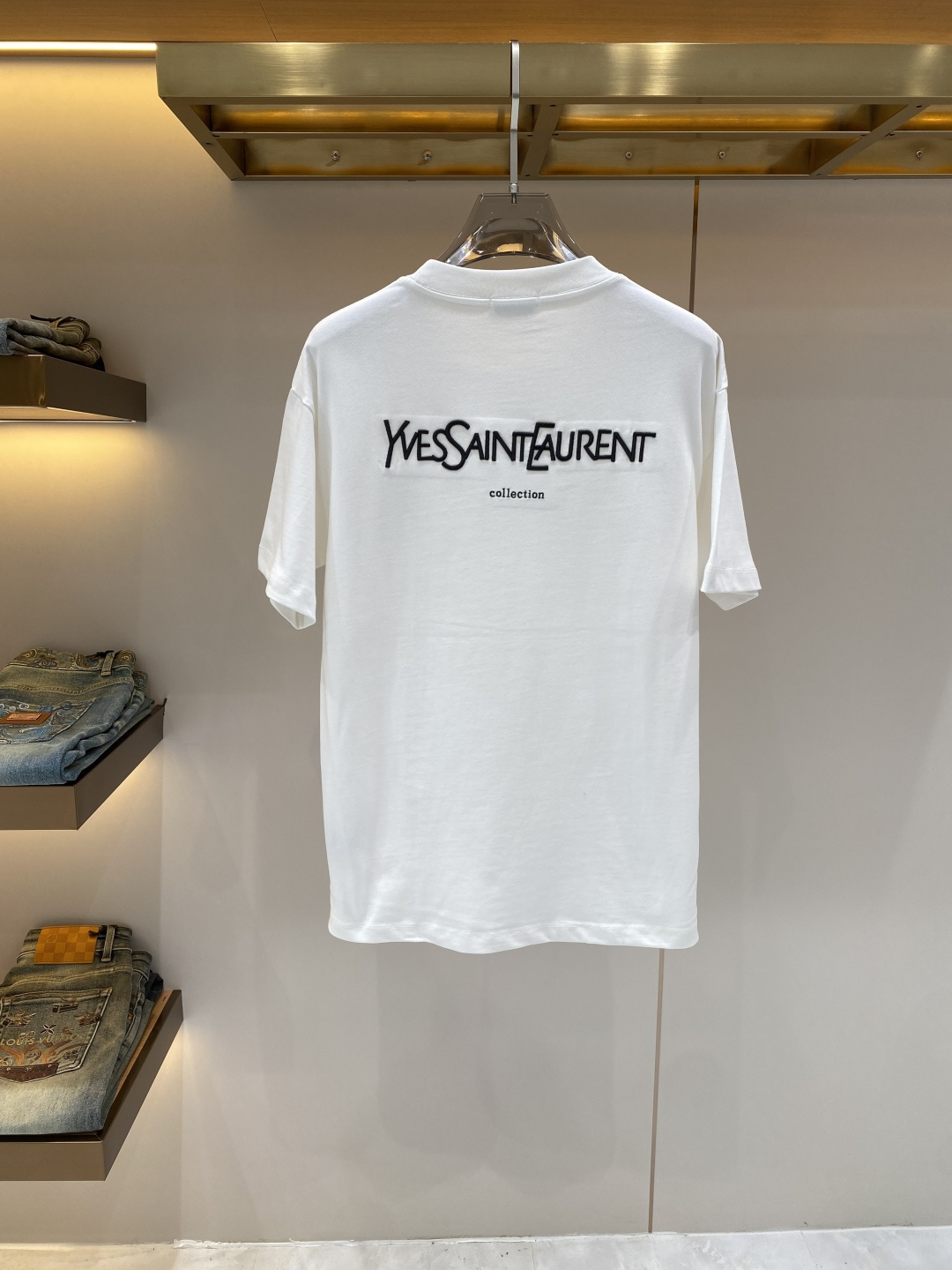 支持年后售后✅《𝙉𝙚𝙬🖤❤️圣罗家》2026短袖 顶级进口私货，高端字母短袖，时尚不失奢华 品质毋庸置疑