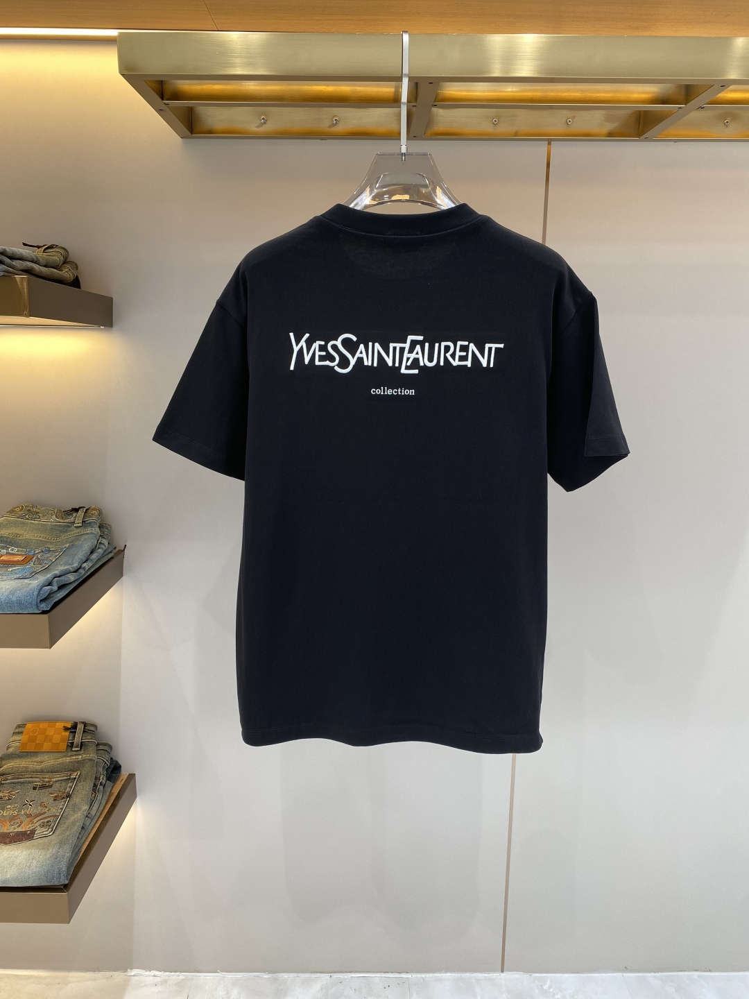 支持年后售后✅《𝙉𝙚𝙬🖤❤️圣罗家》2026短袖 顶级进口私货，高端字母短袖，时尚不失奢华 品质毋庸置疑