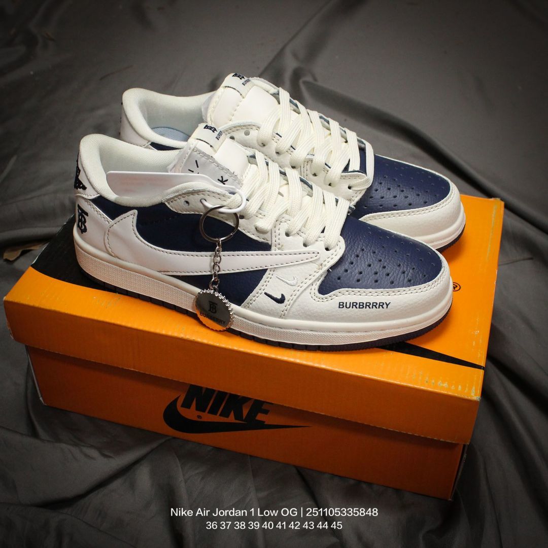 🈴💰120
Jordan/乔丹  男女鞋真标半码制，采用软质牛剖革组合猪巴革鞋面材质，缜密拉帮中底布，鞋垫嵌EVA缓震物料及背胶，内置气垫及耐磨橡胶大底❗️当红嘻哈歌手特拉维斯·斯科特定制联乘法国顶级高奢品牌·路易威登Louis Vuitton x Travis Scott x Nike Air Jordan 1 Low OG SP"Beige/Grey/ LV"AJ1乔丹一代经典低帮文化百搭休闲运动篮球鞋“ 

类型：男女鞋
码数：36 37 38 39 40 41 42 43 44 45
编码：251105335.848