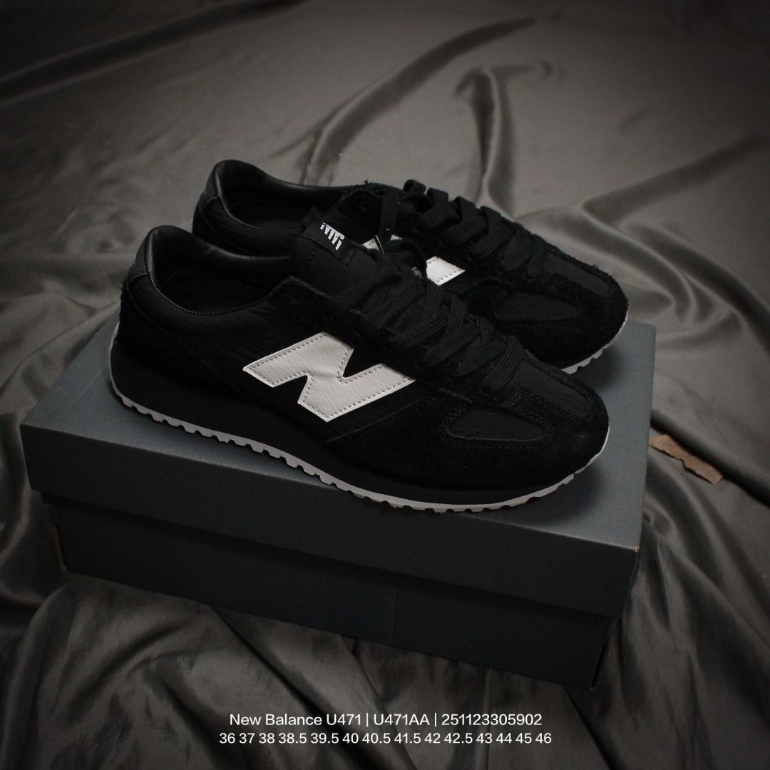 🈴💰90
New Balance/新百伦 男女鞋真标半码制,原楦原纸版开发,采用长绒翻毛皮组合组合网织布鞋面材质,中底EVA发泡缓震组合防滑耐磨橡胶外底❗️复古潮流的代表作,NB新百伦New Balance U471系列低帮经典复古休闲运动慢跑鞋“翻毛米白紫蓝 U471AA
类型:男女鞋
码数:36 37 38 38.5 39.5 40 40.5 41.5 42 42.5 43 44 45 46
编码:251123305.902