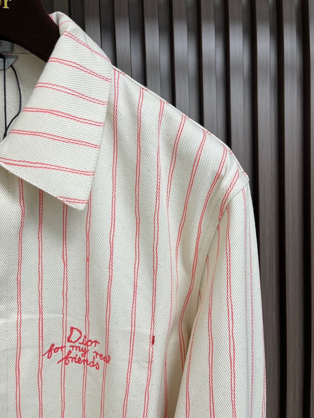 🛒🛒Dior and hylton nel 白色棉质牛仔布牛仔外套，这款工装展示来自dior and h
