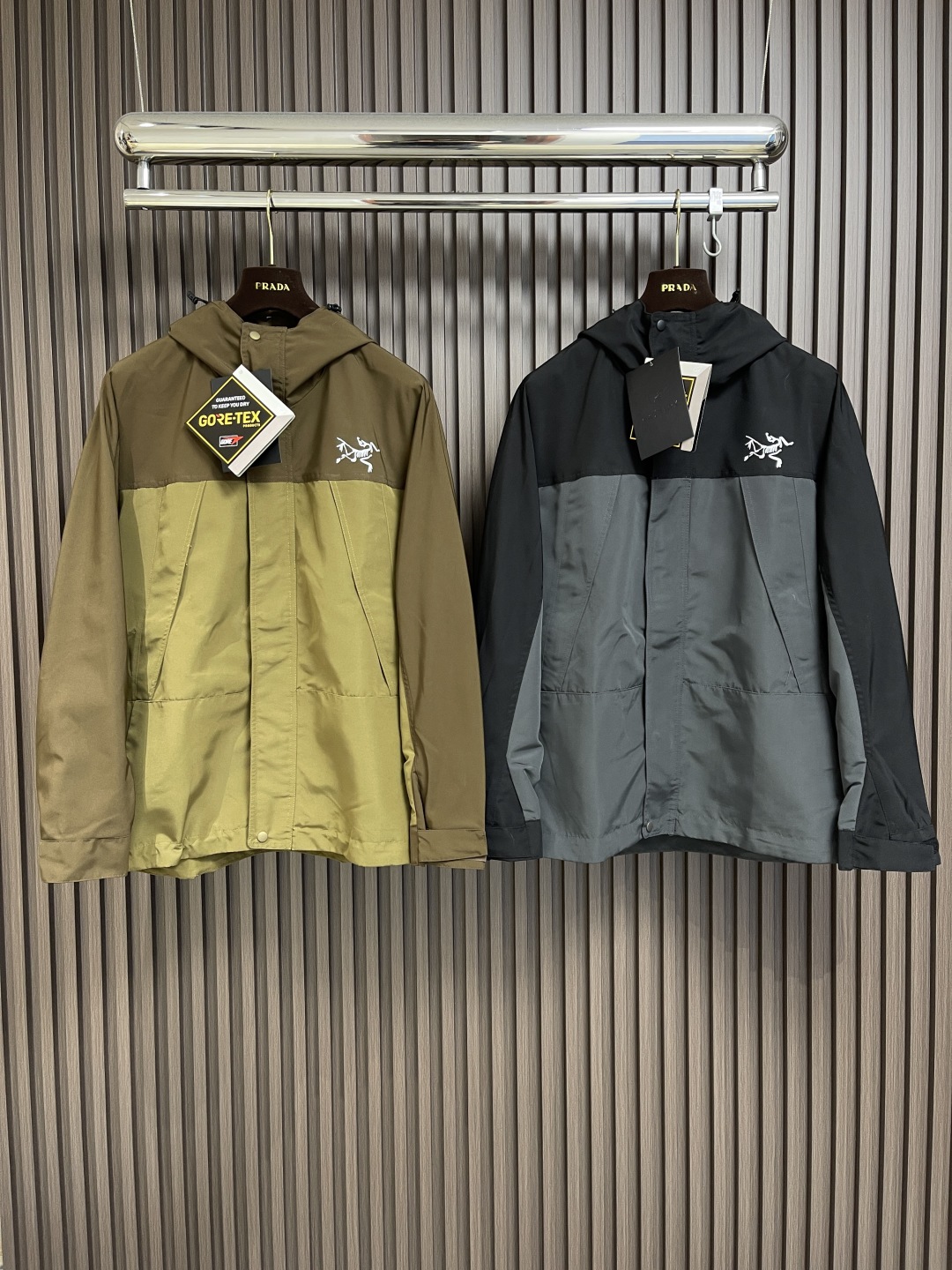 🛒🛒arcteryx 始祖鸟 beta lightweight 拼接连帽 户外远足 防水防风轻量 冲锋衣