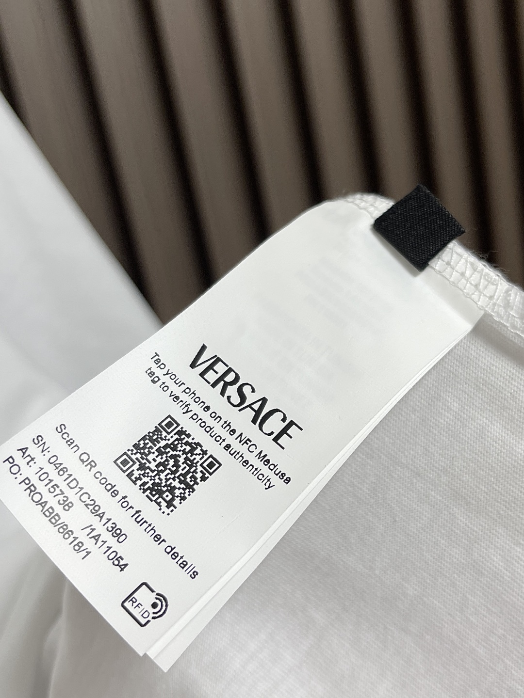 🛒🛒Versace 2025ss早春logo印花短袖T恤，柜台橱窗展示款。优质好面料 柔软触感 看似简单