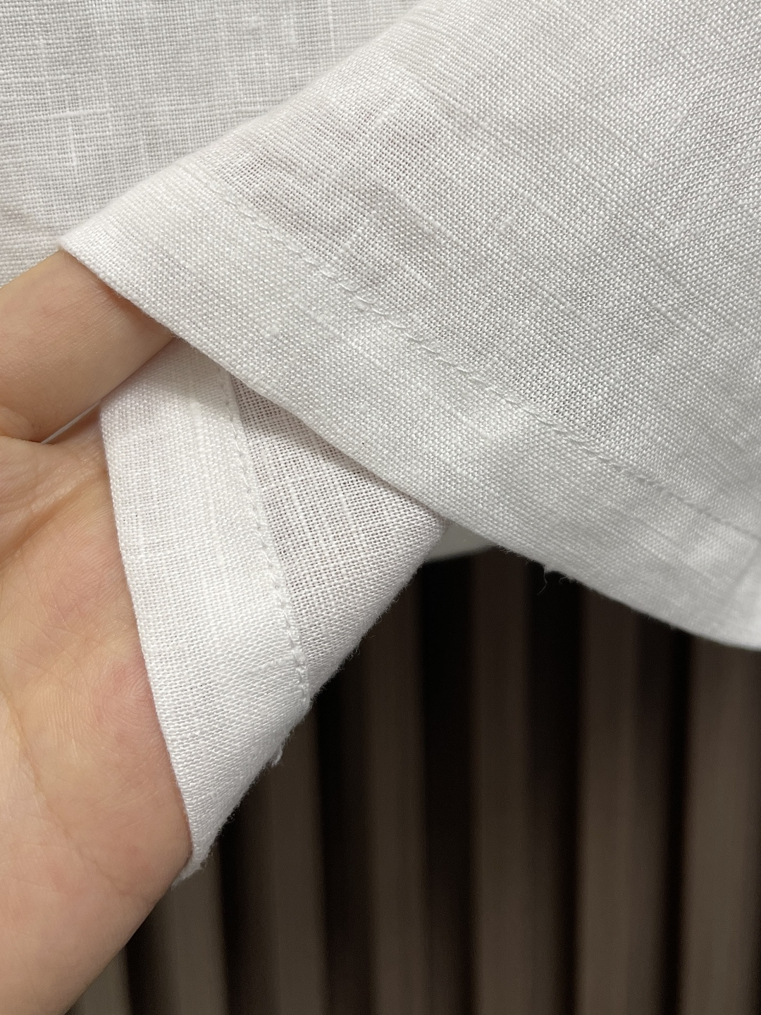 🛒🛒zegna 2025SS当季新款亚麻衬衫，这款亚麻短袖衬衫选用精细面料制成，质感自然清爽透气，是随性