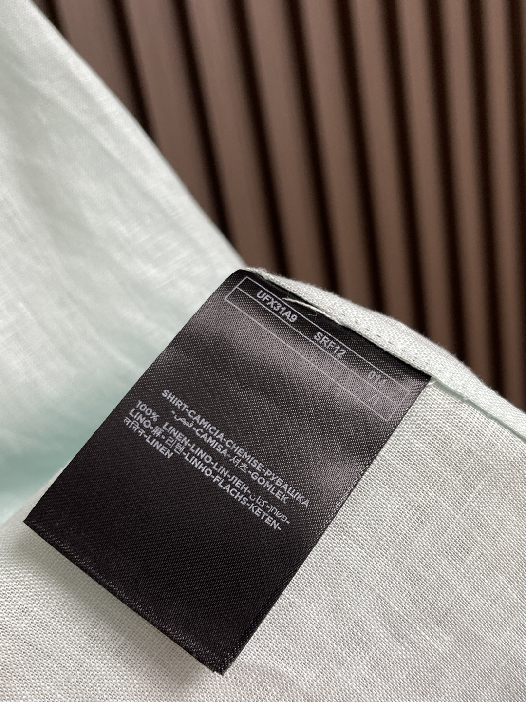 🛒🛒zegna 2025SS当季新款亚麻衬衫，这款亚麻短袖衬衫选用精细面料制成，质感自然清爽透气，是随性