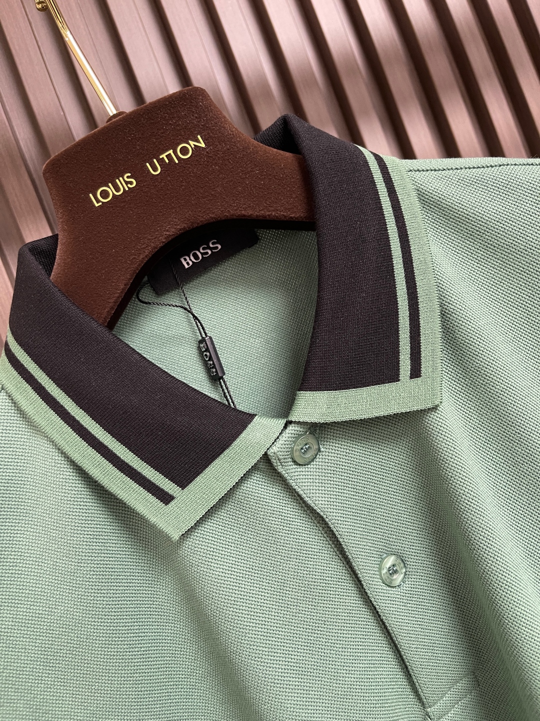 Boss Silk Polo Shirts: Dual Radial Eye Fabric for Comfort and Style - 图片 6