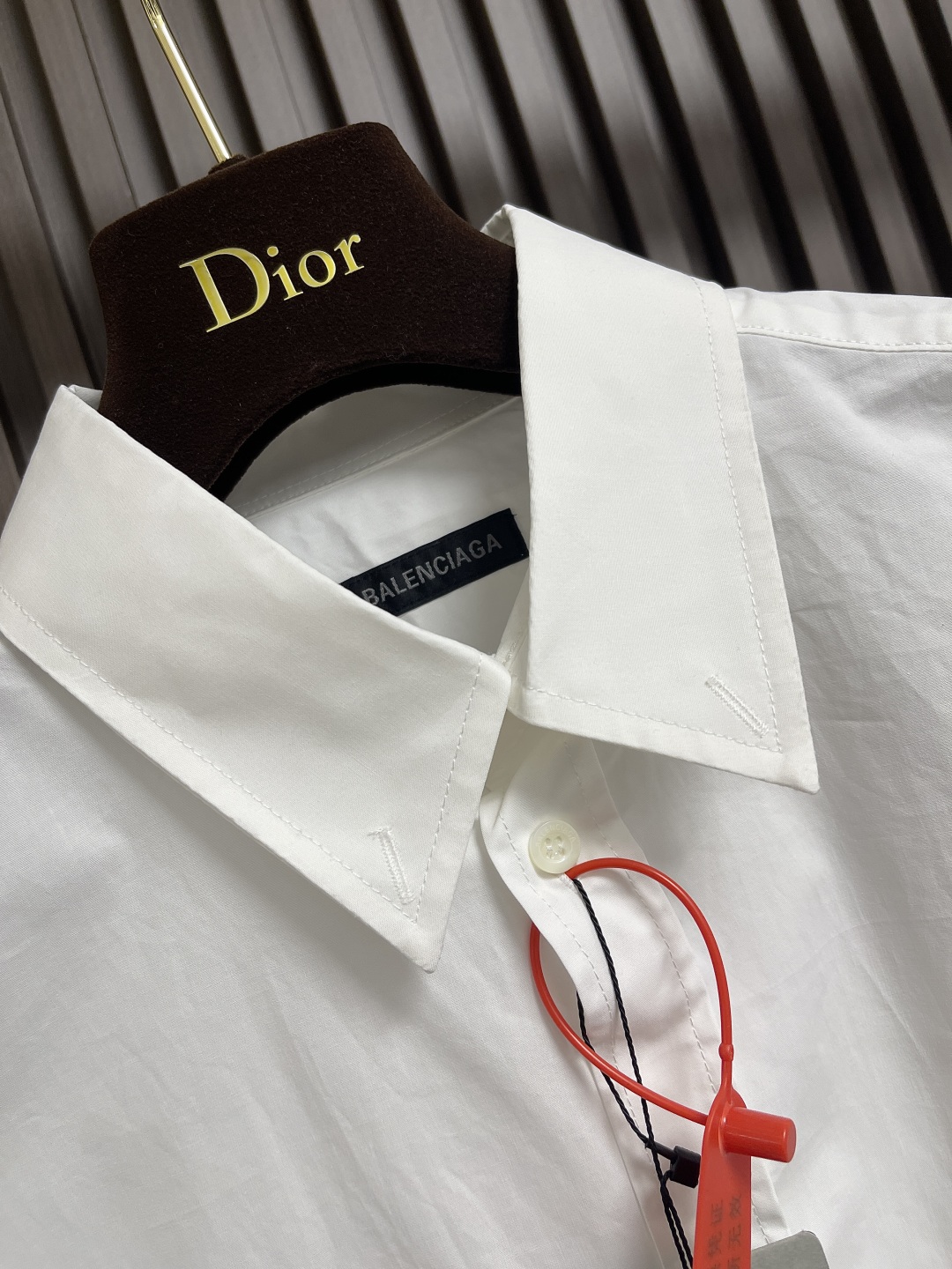Balenciaga Rambo Embroidered Shirt: High-quality cotton, Japanese-inspired design, unisex sizes S-XL. - 图片 6