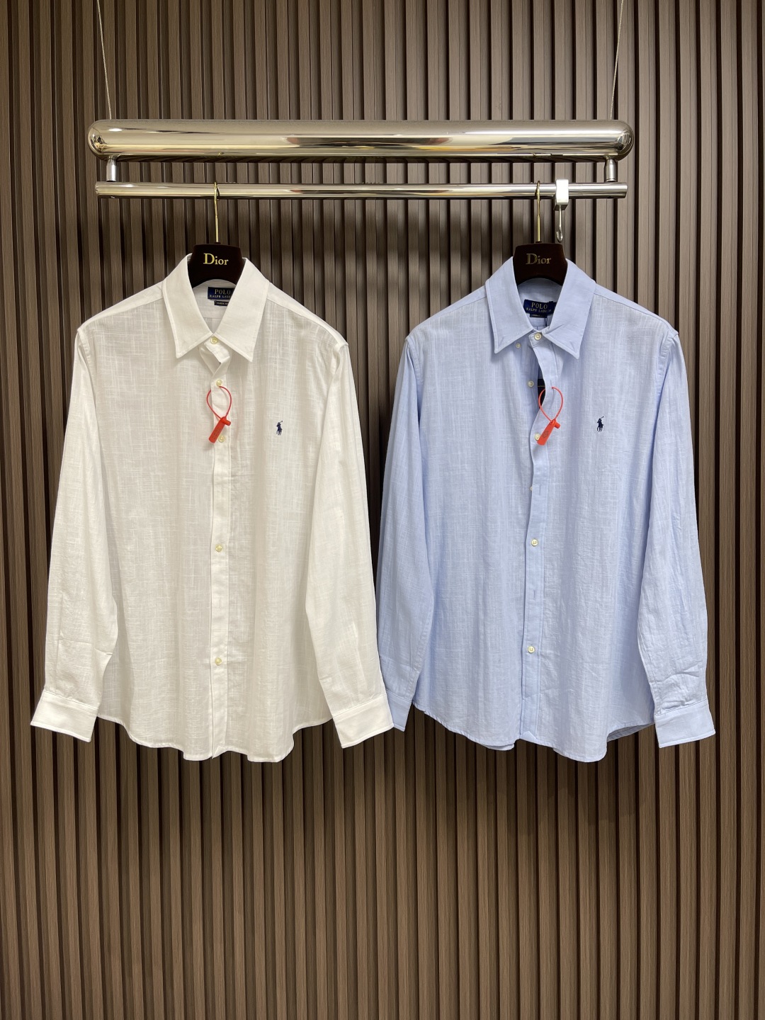 Ralph Lauren Embroidered Long-Sleeved Shirts: Premium Quality, Timeless Style, Various Sizes - 图片 3