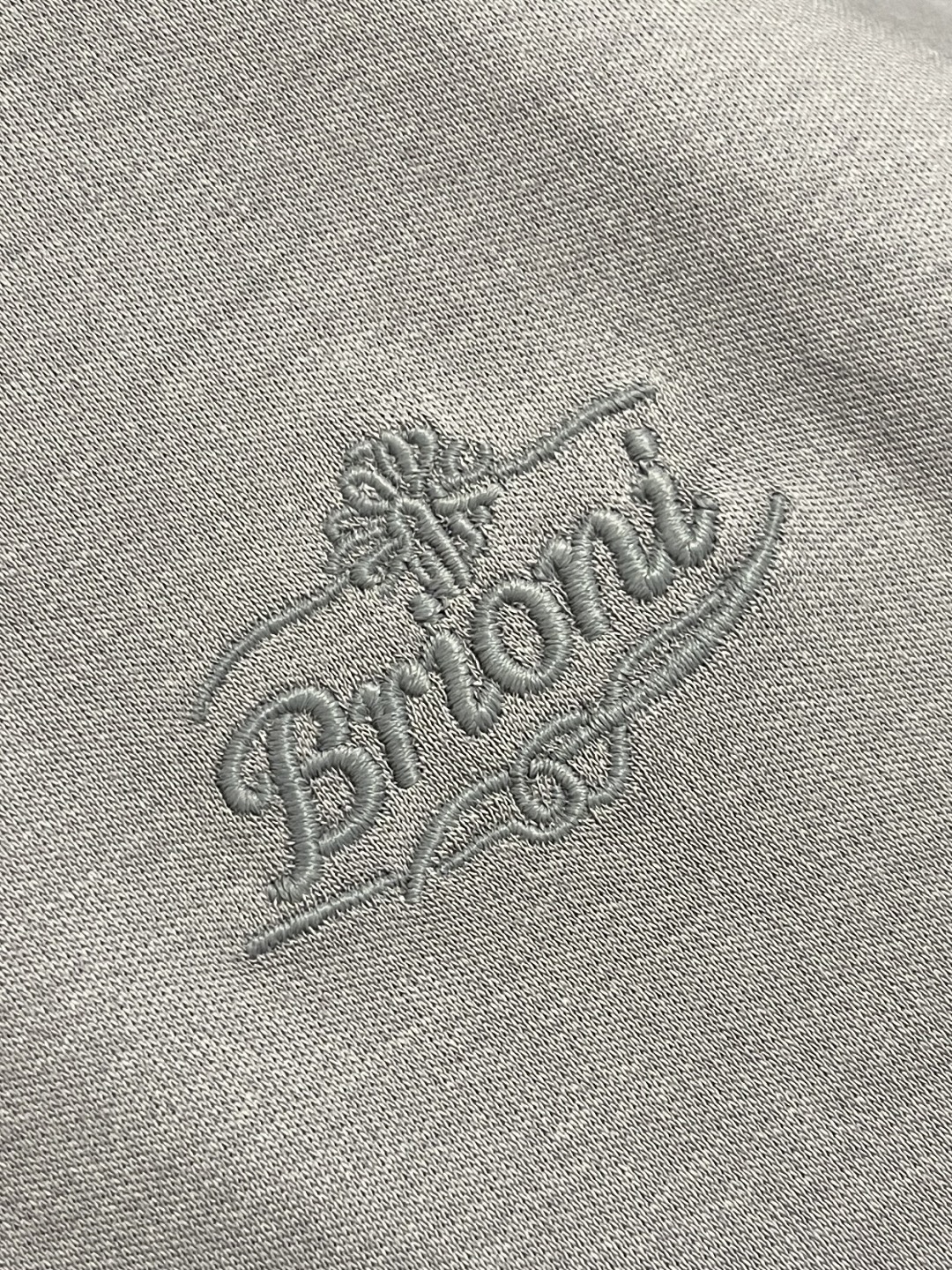 Brioni Logo Embroidered Short Sleeve T-shirt: Soft, Comfortable, Stylish Leisure Wear - 图片 5