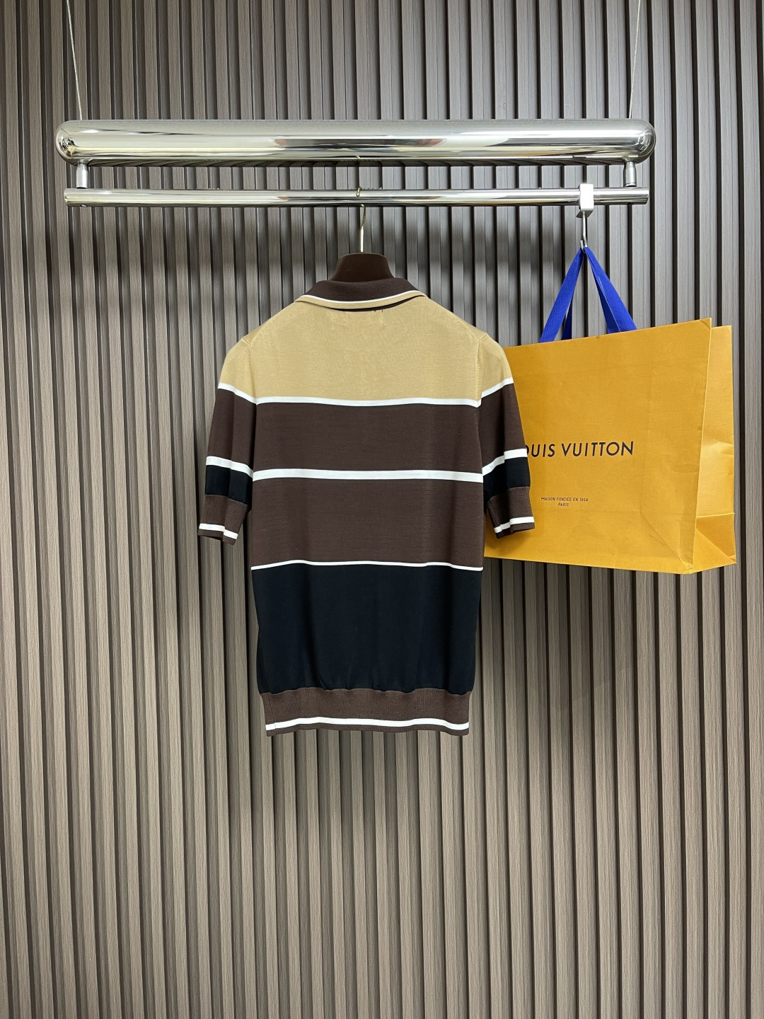 Dolce & Gabbana 2025 Knitty-Shirt Polo: DG Letter Embroidery, 14 Stitches Perfection - 图片 2