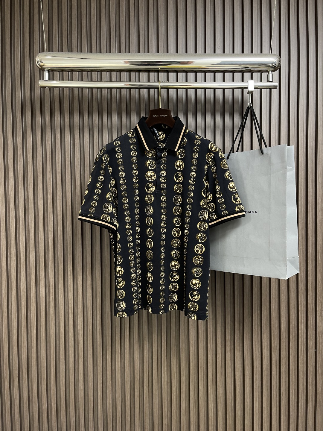 Dolce & Gabbana DG 2025ss Knitted Polo Shirt with Clarity and Style