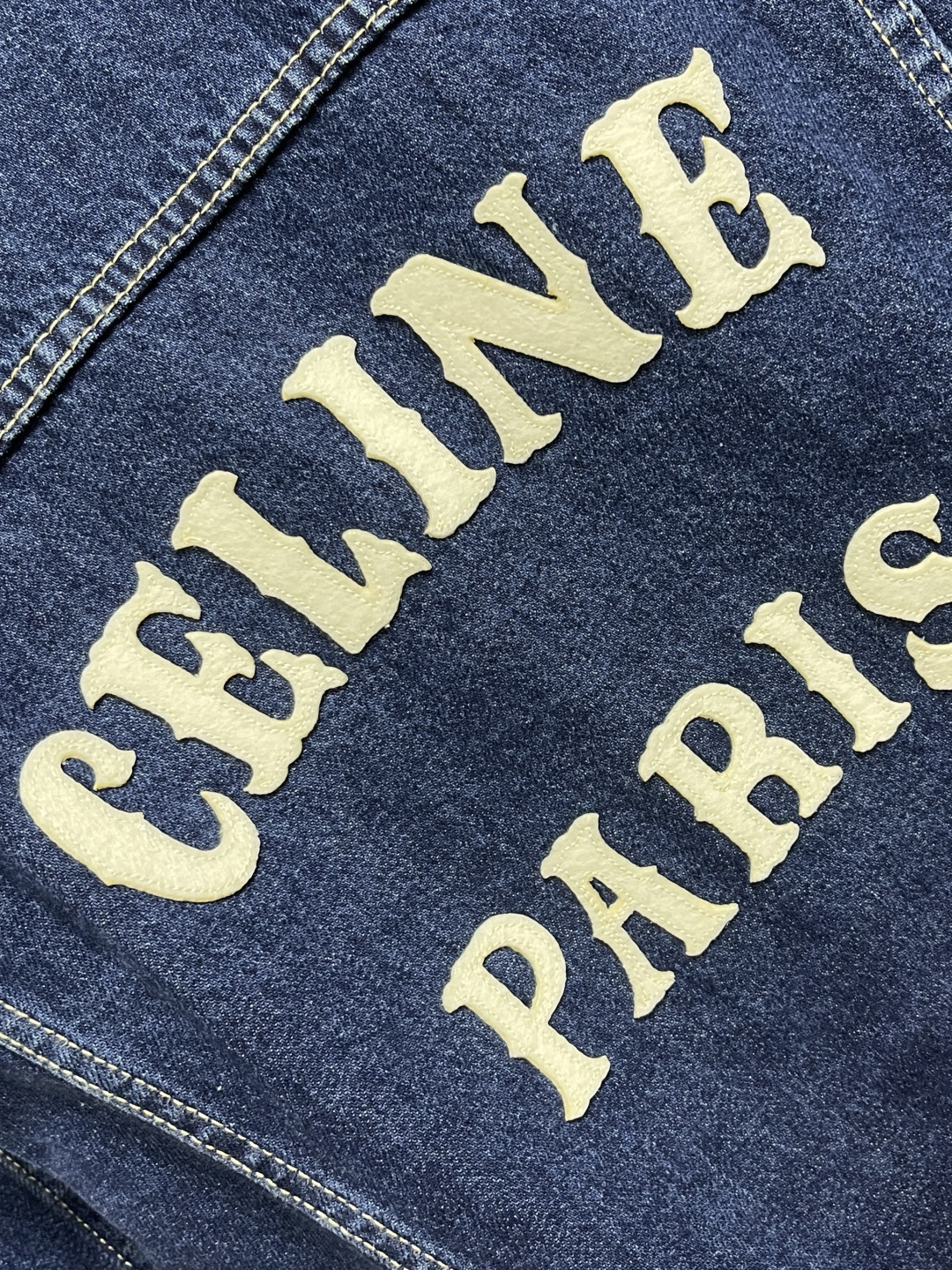 P900 Celine Embroidery Cowboy Coats: Classic Design with Enhanced Quality and Texture - 图片 5