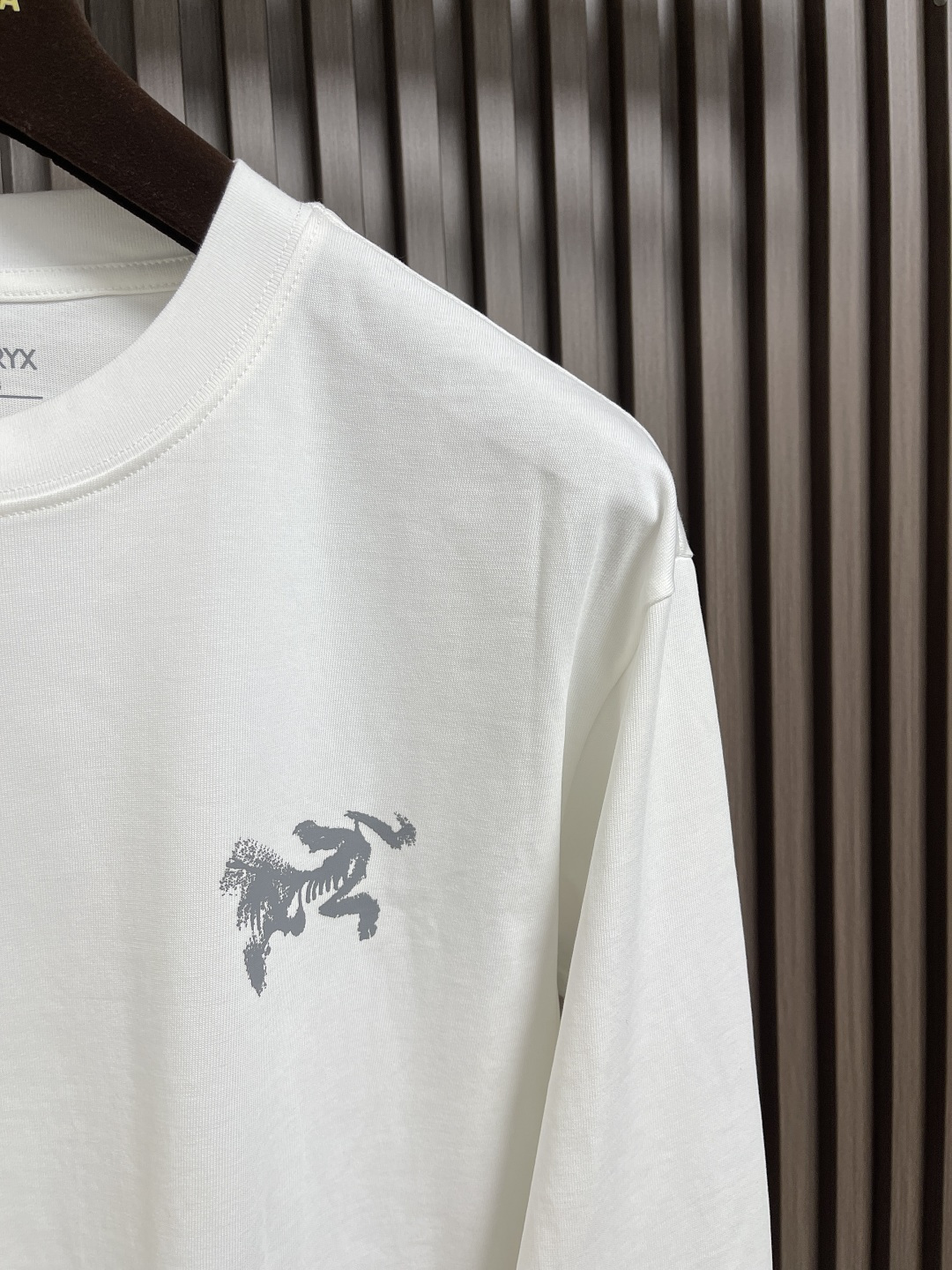 🛒🛒arcteryx 始祖鸟 2025ss 早秋宽松机能运动长袖t恤 男女同款，宽松oversize版型