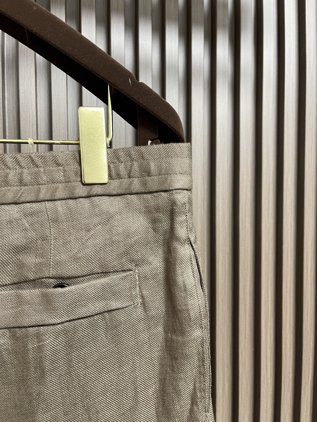 🛒🛒Zegna 新款经典百搭棉麻休闲裤，面料舒适。釆用进口棉麻面料，净版打造，凸显优雅气质，舒适度极好，