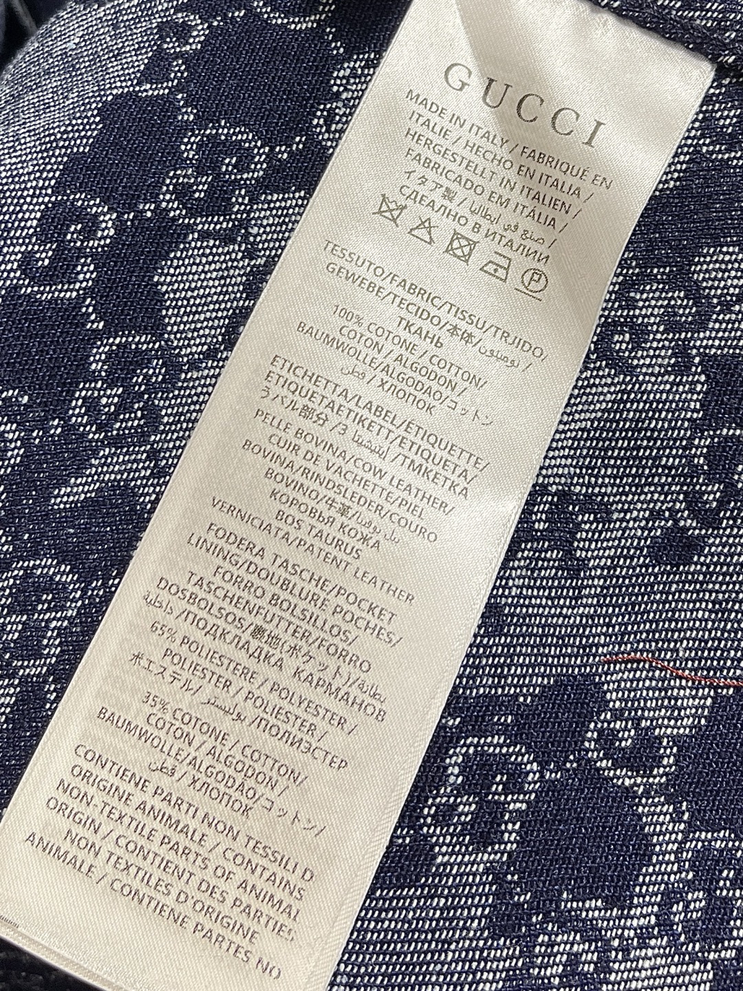 🛒🛒Gucci 2025ss新款GG提花牛仔夹克 将丹宁服饰单品与精致细节融为一体，令日常造型更显高雅。