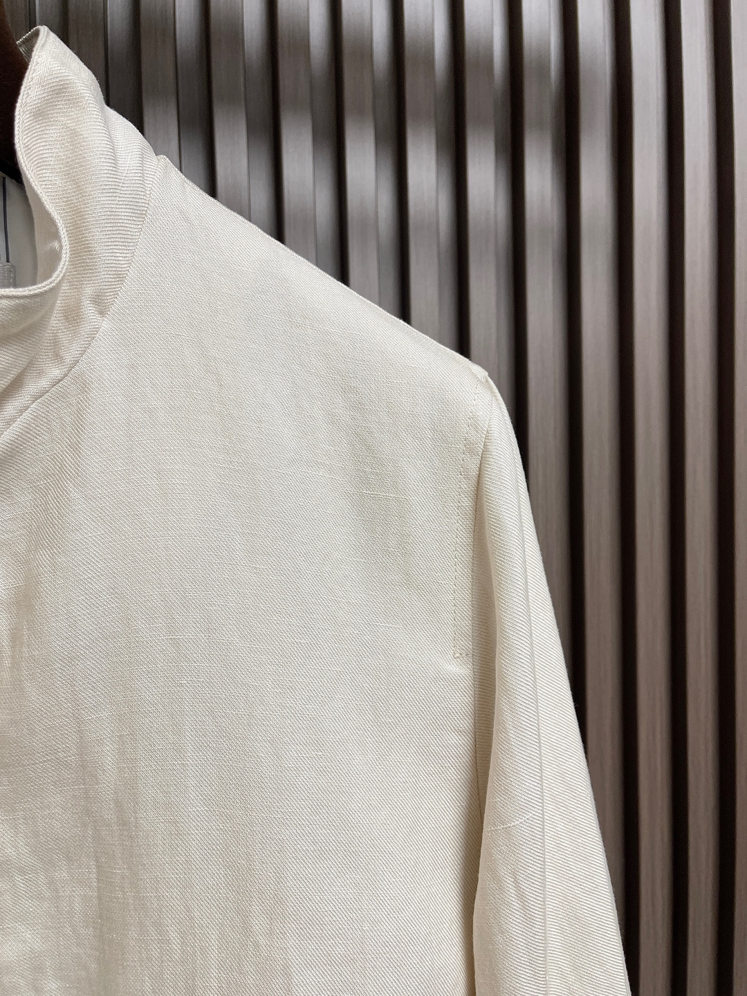 🛒🛒BC 2025s春夏新款轻薄亚麻外套，男士刺绣徽标商务休闲夹克外套！选用客供定织定染轻薄天丝亚麻面料