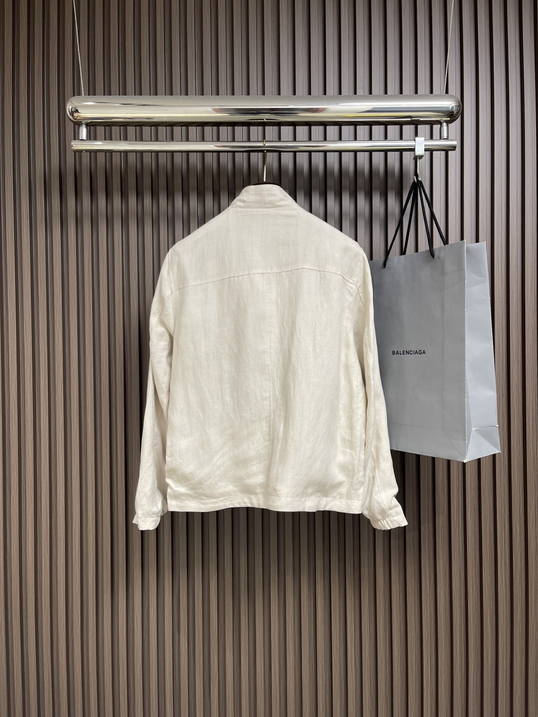 🛒🛒BC 2025s春夏新款轻薄亚麻外套，男士刺绣徽标商务休闲夹克外套！选用客供定织定染轻薄天丝亚麻面料