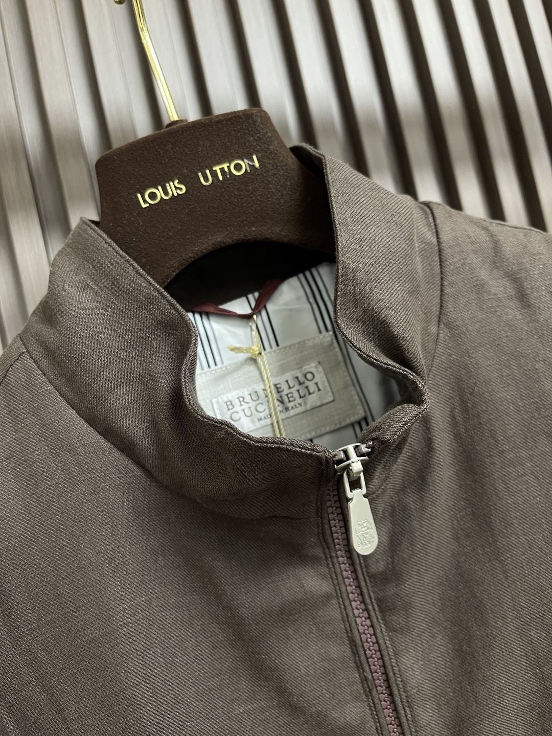 🛒🛒BC 2025s春夏新款轻薄亚麻外套，男士刺绣徽标商务休闲夹克外套！选用客供定织定染轻薄天丝亚麻面料