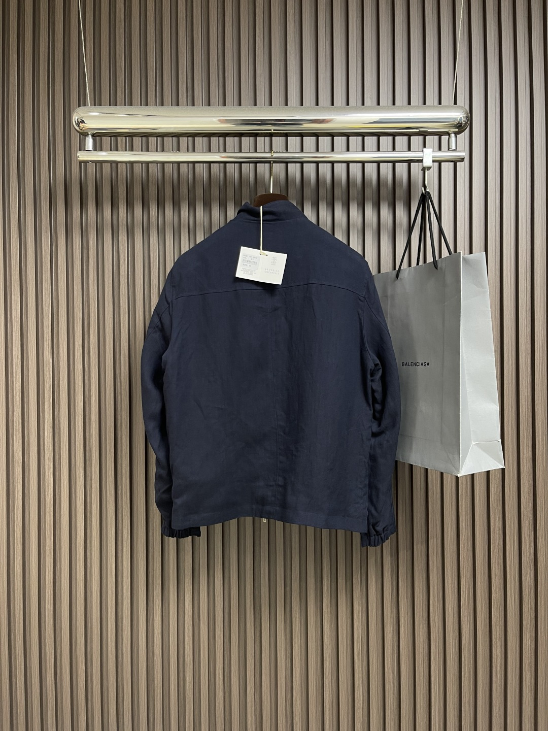 🛒🛒BC 2025s春夏新款轻薄亚麻外套，男士刺绣徽标商务休闲夹克外套！选用客供定织定染轻薄天丝亚麻面料