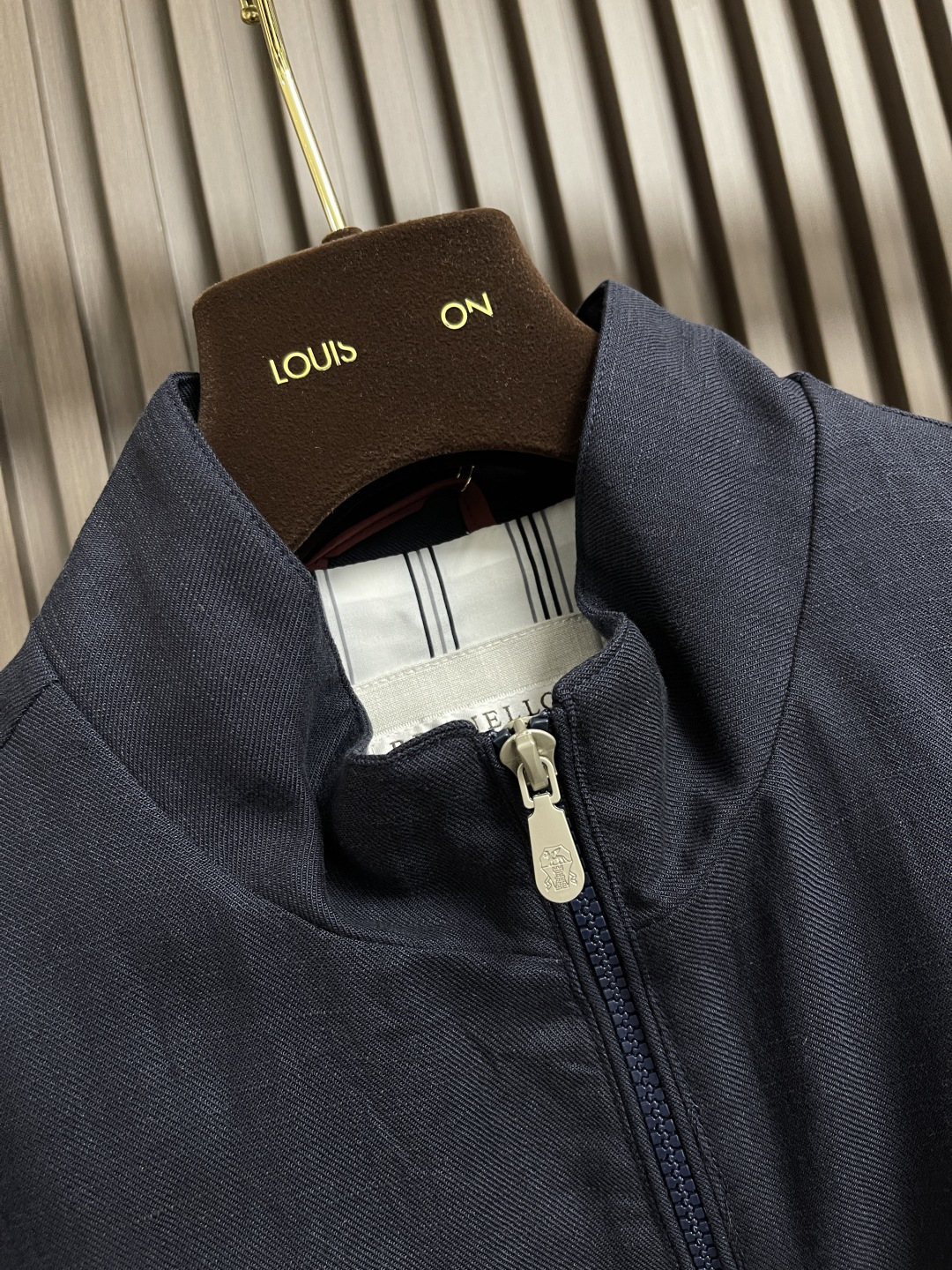 🛒🛒BC 2025s春夏新款轻薄亚麻外套，男士刺绣徽标商务休闲夹克外套！选用客供定织定染轻薄天丝亚麻面料