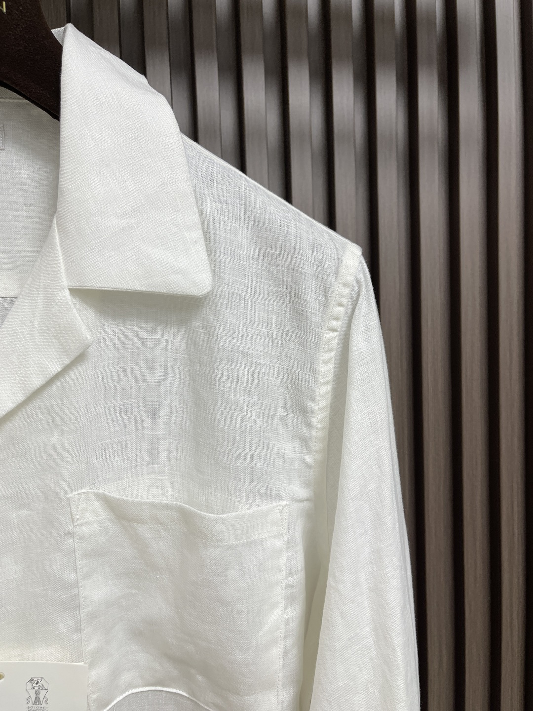 🛒🛒BC 古巴领口袋长袖纯亚麻衬衣！带你领略复古与现代的完你玩转色彩的一款亚麻长袖衬衫 经典独特设计的古