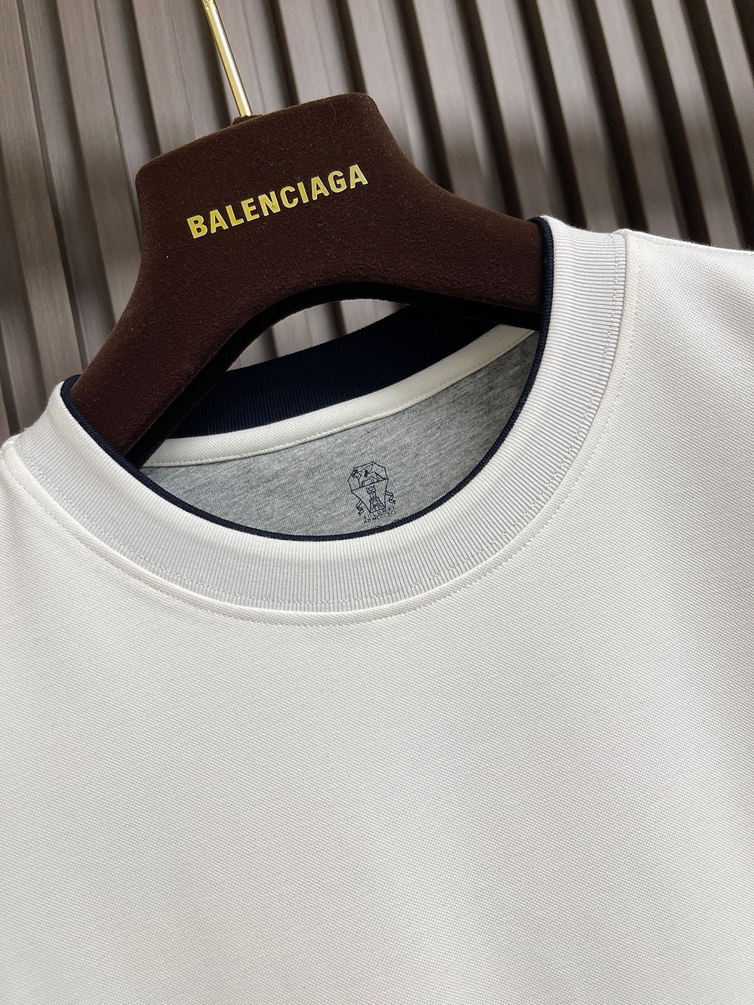 🛒🛒BC Brunello Cucinelli 2025SS秋季新品假两件长袖T恤，帅气时尚，简约百搭款