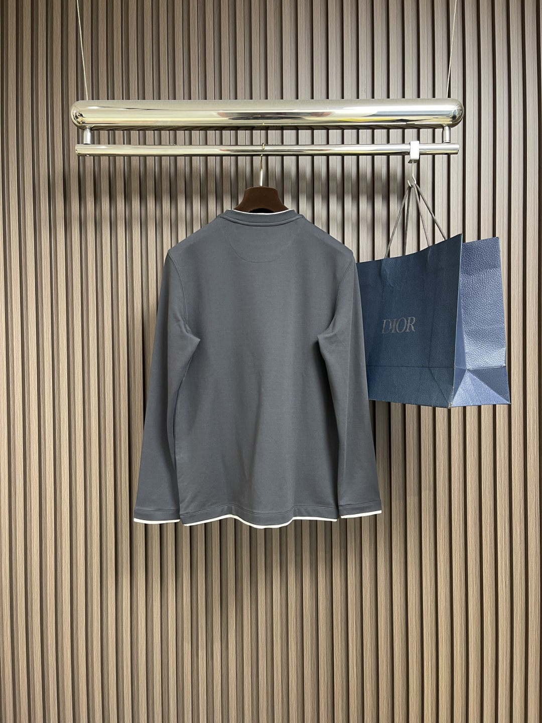 🛒🛒BC Brunello Cucinelli 2025SS秋季新品假两件长袖T恤，帅气时尚，简约百搭款