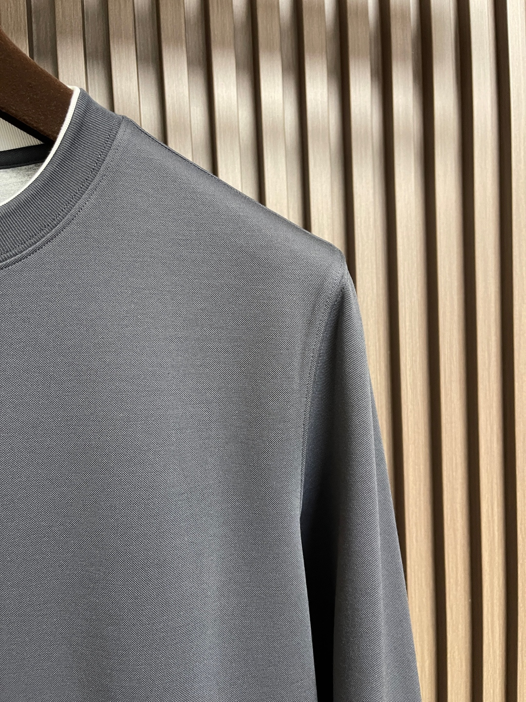 🛒🛒BC Brunello Cucinelli 2025SS秋季新品假两件长袖T恤，帅气时尚，简约百搭款