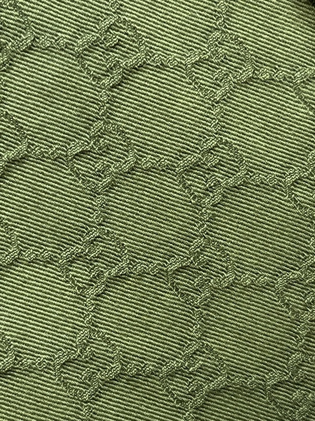 长裤🛒🛒GUCCI 暗纹双G提花翻领牛仔外套长裤套装，进口提花牛仔材质，质感舒适，挺括有型 酵素水洗工艺