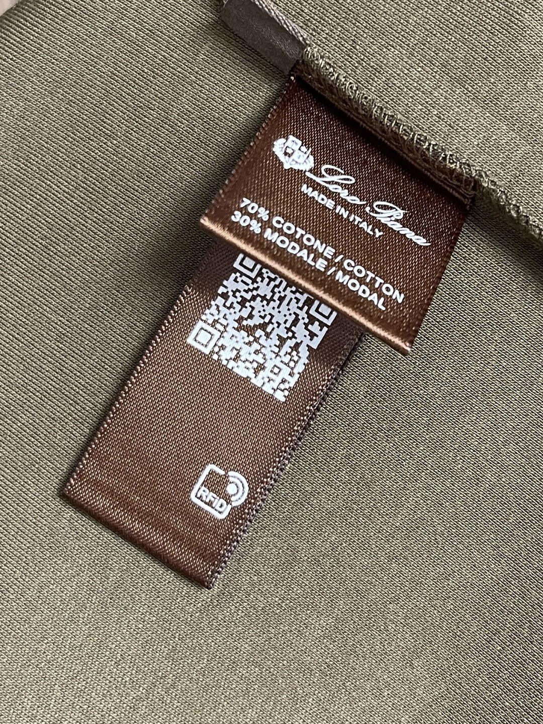 🛒🛒lP🆕 LoroPiana 2025ss秋冬新款长袖T恤打底衫，全品相！工艺采用胸前logo 刺绣设