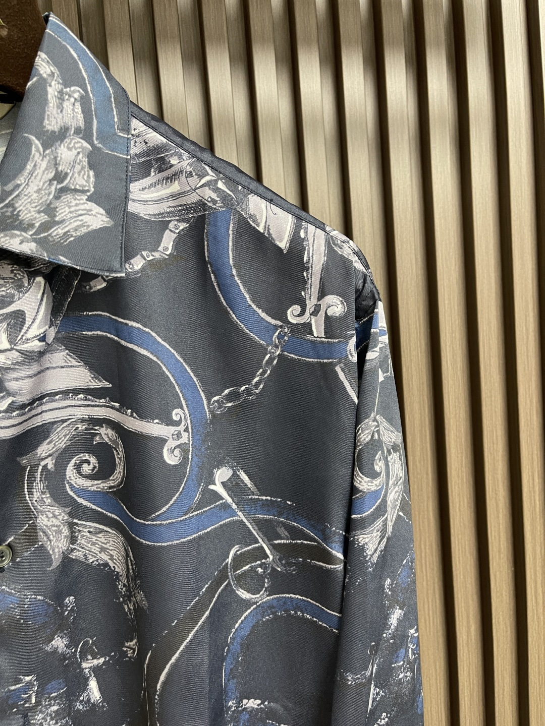 🛒🛒HERMES 2025ss春夏秀款长袖真丝衬衫