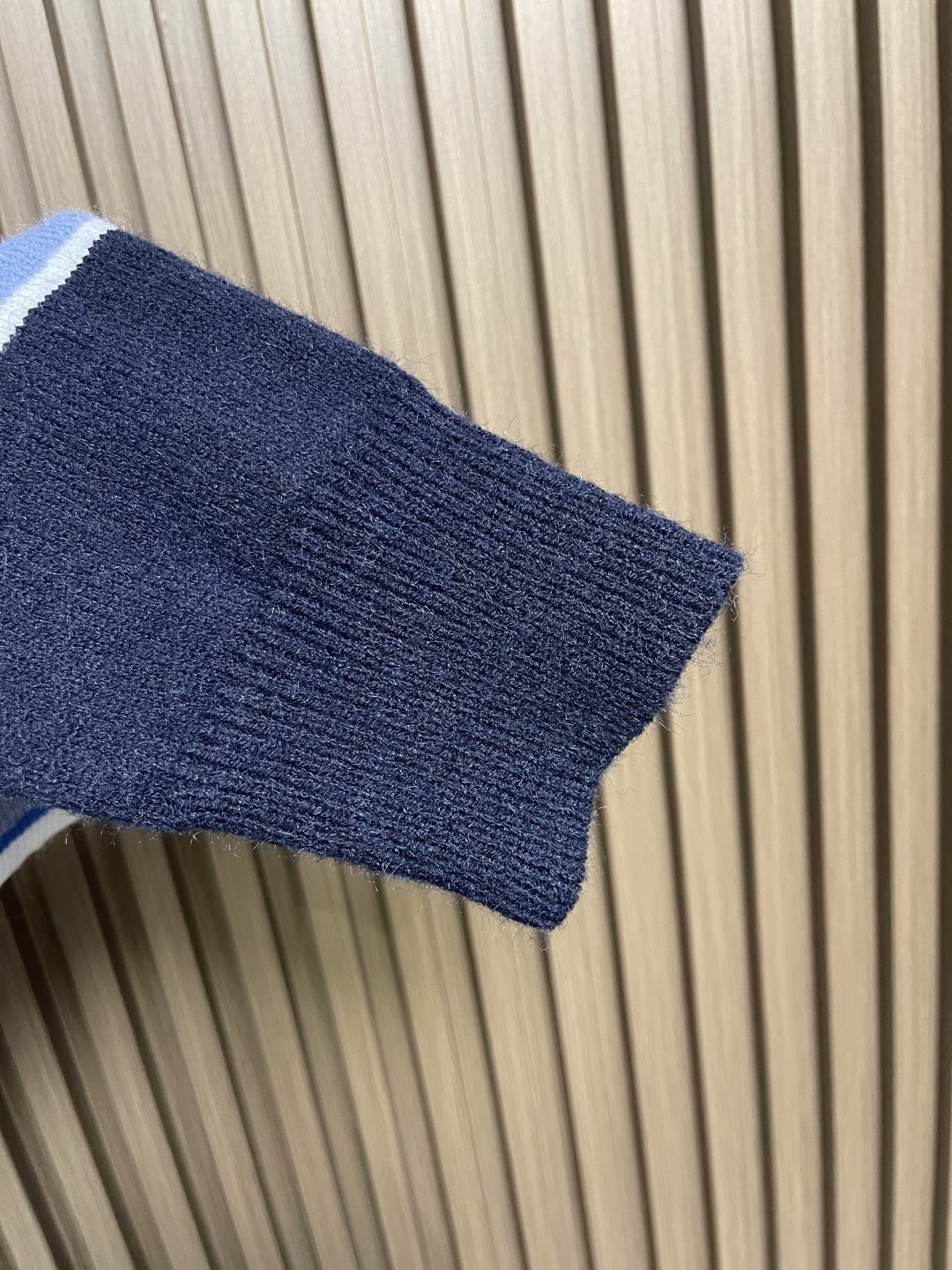 🛒🛒Dior Diamond补丁拼色毛衣，定织蓝韵山羊绒棉混纺料 细腻柔软 质感挺括 舒适贴肤 以蓝韵为