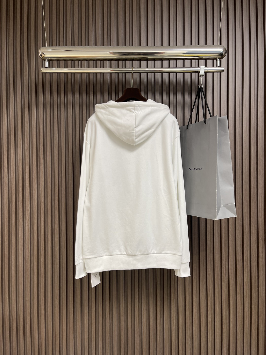 🛒🛒Celine 2025Fw新款印花字母连帽卫衣，采用定织定染高克重纯棉卫衣面料制成 面料手感厚实且有