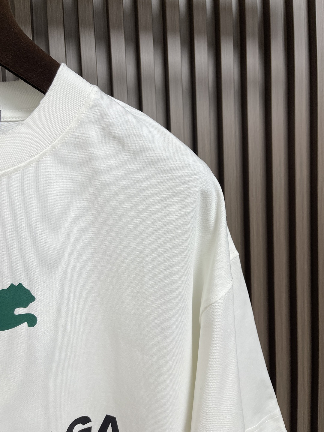 🛒🛒Balenciaga 联名Puma系列印花洗水短袖T恤，面料采用定织定染全棉双纱。克重260克，布面