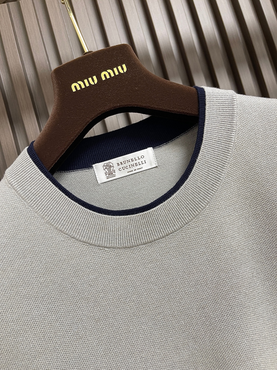 🛒🛒BC Brunello Cucinelli 2025SS秋季新品假两件长袖T恤，帅气时尚，简约百搭款