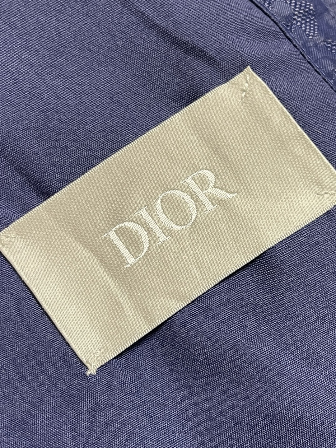 🛒🛒Dior 满印暗纹提花外套，绗缝提花科技面料 Oblique 印花绗缝效果，这款绗缝饰以 Obliq