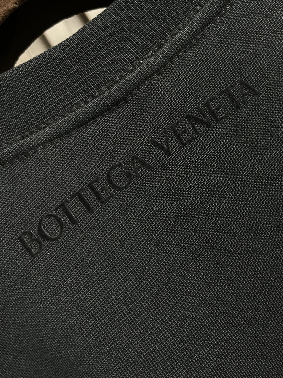 🛒🛒BV 2025SS秋冬新款标语印花长袖T恤，立体logo标识胶印印花工艺，面料定织定染，采用双股双纱