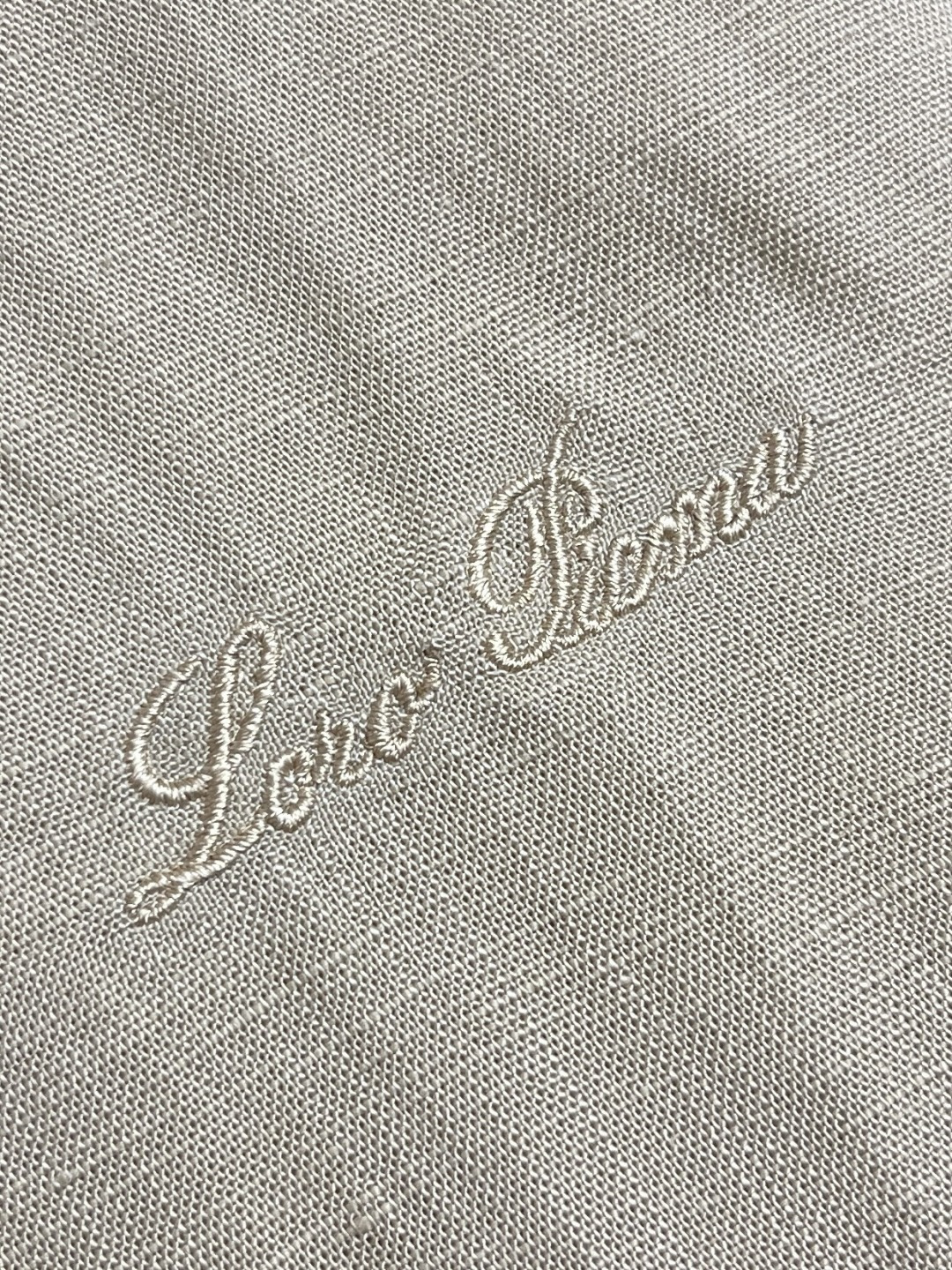 🛒🛒lP🆕 Loro Piana 2025ss秋季全品相订单，商务通勤 天然亚麻材质休闲衬衫，合体的剪裁