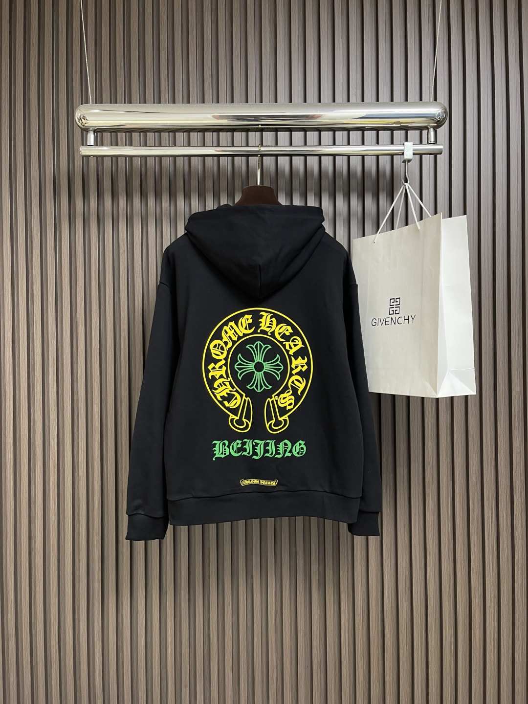 🛒🛒CH Come Hearts 2025FW 北京限定印花连帽卫衣外套，高克重高密度高品质 毛料柔软细