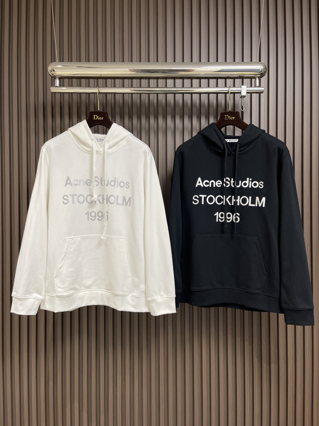 🛒🛒acne studio 2025SS连帽长袖卫衣，3d立体胶印工艺 不开裂不脱胶，双纱纯棉！手感超棒