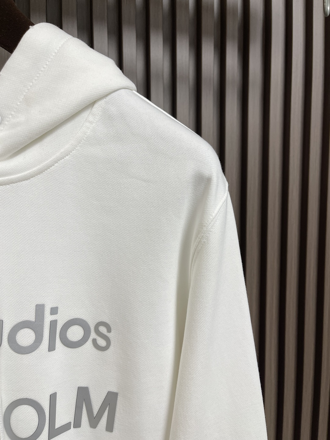 🛒🛒acne studio 2025SS连帽长袖卫衣，3d立体胶印工艺 不开裂不脱胶，双纱纯棉！手感超棒