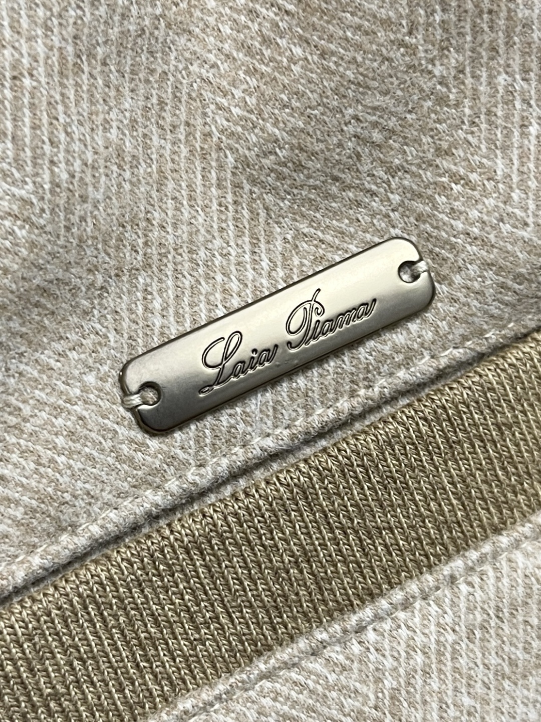 🛒🛒lP🆕 LoroPiana 2025SS 字母刺绣直筒运动裤,混纺面料、三标齐、松紧腰抽绳、合体的裁