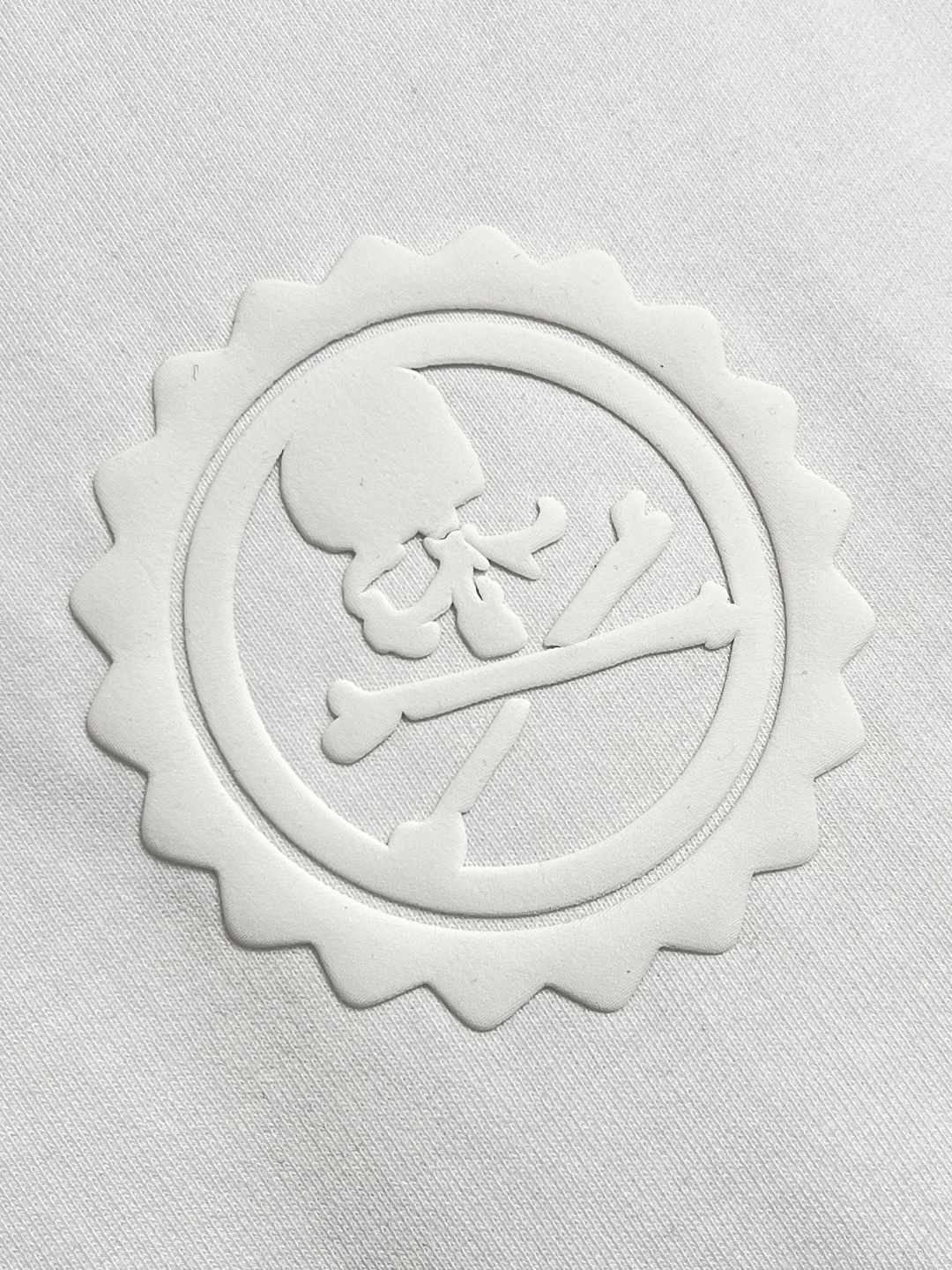 🛒🛒mmj 前后立体胶印logo圆领长袖T恤。非常有质感。立体胶印＋特殊包边裁剪！!2025早秋新款。m