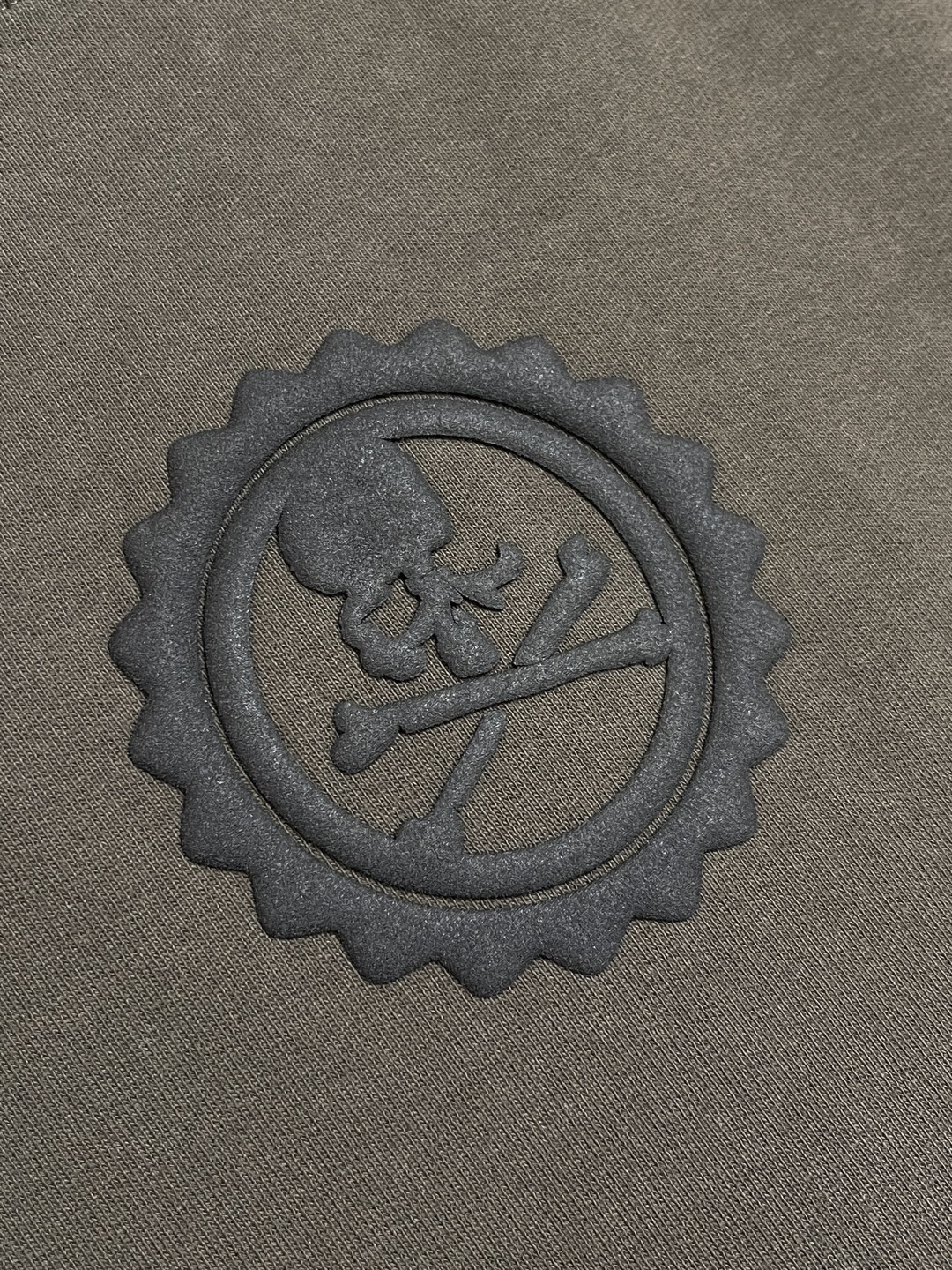 🛒🛒mmj 前后立体胶印logo圆领长袖T恤。非常有质感。立体胶印＋特殊包边裁剪！!2025早秋新款。m